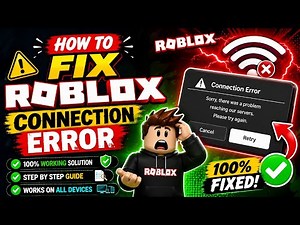 How to Fix Roblox Connection Error Problem (2026) | 100% Working Solution | Roblox Error Fix Guide