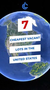 4K views · 67 reactions | 7 Cheapest Vacant Lots in The United States#land #property #investing #cheap #forsale #sale #vacantland #landcentury #USA #fyp #viral #realestate #realestateagent #realtor #realtors #realestateagents #flip #flips #flipping #promo #properties #propertyforsale | Land Century | Facebook