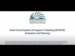 Improving Student Reading Outcomes: A Guide to Implementing and Evaluating MTSS-R