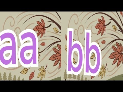 ABCD A to Z | Simple Alphabet Video for Children