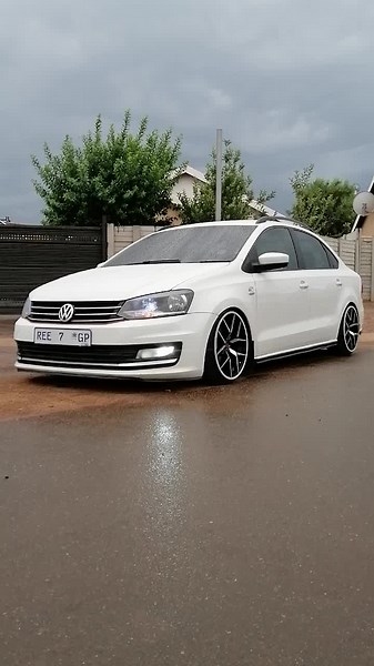 Stanced Polo Vivo Sedan Modifications in South Africa