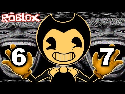 BENDY'S 6-7 PROBLEM! (Bendy INK FACTORY 6-7 Meme Roblox)