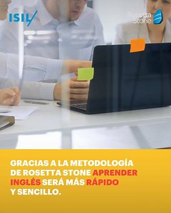 2.4K views · 33 reactions | ¿Sabías que como alumno de ISIL puedes aprender inglés de manera interactiva y a tu ritmo con Rosetta Stone? ¡Mira el siguiente video y conoce más! #ISIL #AprendeHaciendo  | ISIL | Facebook
