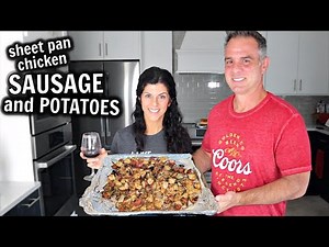 One Pan Sausage and Potatoes Recipe | Cooking From Home