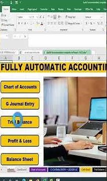 complete accounting software in excel learning center