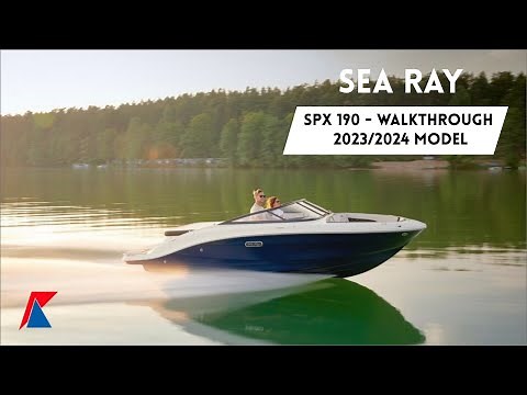 Sea Ray SPX 190 - Walkthrough 2023/2024 model