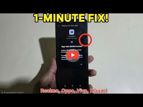 How to Fix "App Was Denied Access" on Realme, Oppo, Vivo, & Xiaomi (2026)
