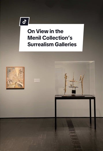 In the Menil Collection's Surrealism galleries, see a new installation of art from the collection, including paintings by Mark Rothko, Kay Sage, and Max Ernst and a sculpture by Roberto Matta. #Menil #MenilCollection