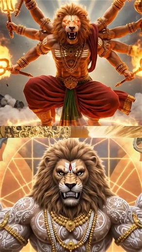 HE DIDN’T SPEAK… HE ROARED 🦁🔥 | Narasimha Avatar Unleashed | Mahavatar Narasimha Swamy | Lord Vishnu