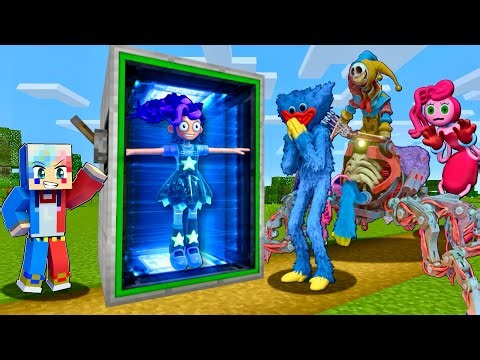 Uncovering the Secrets of Poppy Playtime Monsters with a Scanner in Minecraft ㊙️ #Minecraft #Poppins