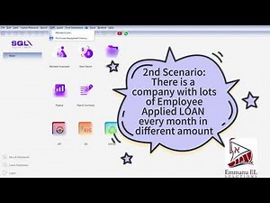 SQL Payroll - How to process Staff Loan
