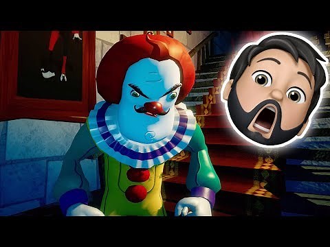 THE NEIGHBOR IS A HORRIFYING CLOWN!! | Secret Neighbor w/ DanTDM, ThnxCya [Hello Neighbor]