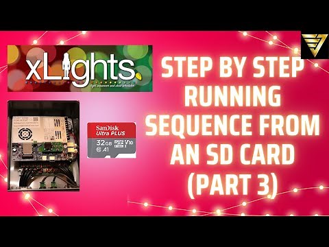 Step-by-Step Running #Xlights Sequence from an SD Card on an #HinksPixPro Controller (Part 3)