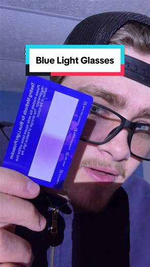 Testing Different Blue Light Glasses