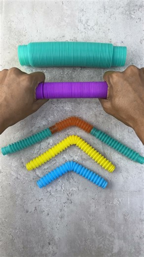 Creating with Pop Tubes Crunchy Hook Sound #satisfyingvideos #relaxing #asmr