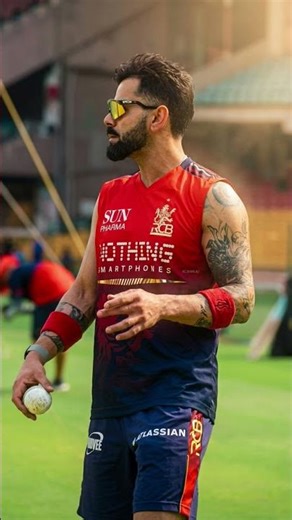 wait for king 👑 kohli bowling and batting practice groun 17 April 2026