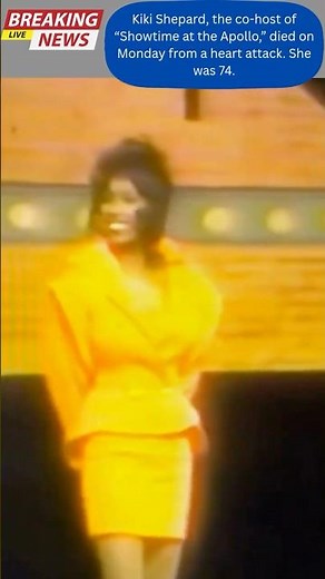 The Woman Who Made Apollo Legendary KiKi Shepard, Gone But Never Forgotten 💔 #RIP