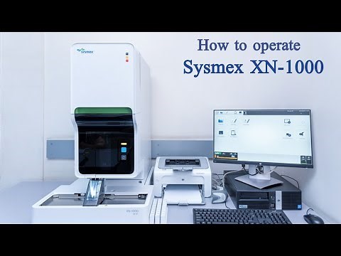 How to Operate Sysmex XN 1000/ Cell counter/ Hematology / Paul's Pathology
