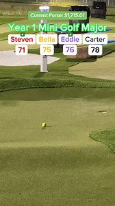 The Year 1 Major, Mini Golf Major #12 ｜ Round 2 18 holes (Holes 13-15... #golf #minigolf #fun #minigolfer #crazygolfing #golfing #crazygolfcourse #minigolfers #crazygolfers #minigolfmarketing #golfer #family #crazygolfer #miniaturegolfcourse | Mini Goft