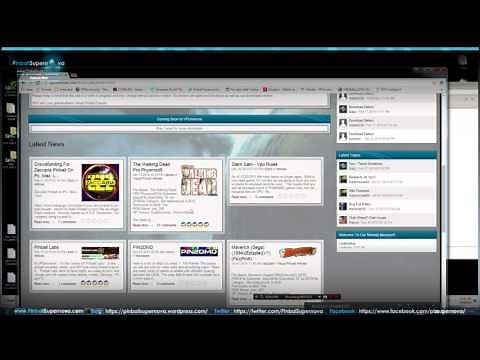 Virtual Pinball Setup and Repair #4 : Installing Stern Game, Pinball X, Visual Pinball 10