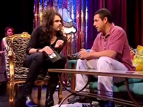 Russell Brand and Adam Sandler - funniest interview ever!