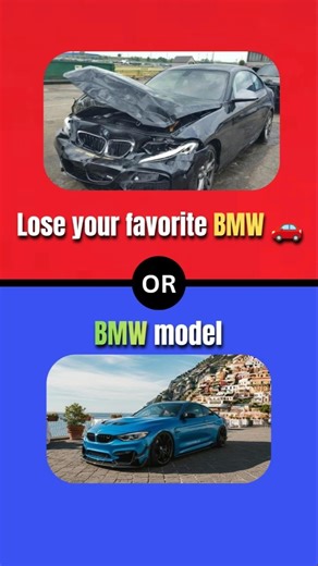 Would You Rather: BMW EDITION! 🏎️💨 (Hardest Choices Ever)#shorts