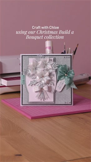 Watch Chloe craft another beautiful card using our Christmas Build a Bouquet collection 🎄 What is your favourite product in this collection? ✨ | Chloes Creative Cards