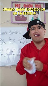 Cuando había exposición en la escuela oñoo #humor #comedia