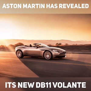 The Aston Martin DB11 Volante is here, powered exclusively by the AMG-sourced V8. Would you take this over the Coupé? Read our full story here: https://buff.ly/2xD78ao | Autocar
