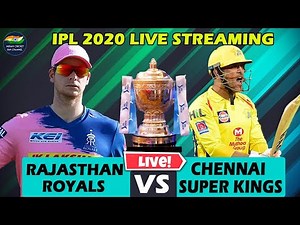 🔴 Live IPL 2020 // RR vs SRH Live // IPL 2020 Live Streaming // Rajasthan vs Chennai Live Score