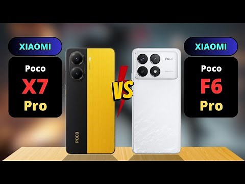Poco X7 Pro vs Poco F6 Pro Comparison