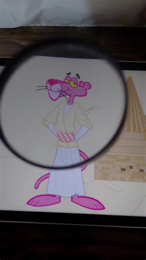 Yazidi Pink Panther Drawing: Art Inspired by Culture
