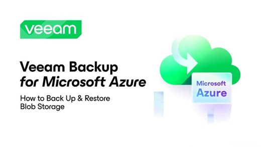 Veeam Backup for Microsoft Azure: How to Back Up Restore Blob Storage | Hussar Systems LLC | Veeam