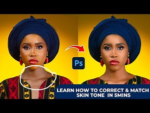 Easy and Quick: Correct & Match Skin Tone In 5mins | Photoshop Tutorial