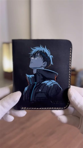 Drawing Anime | Solo Leveling | MUSHI Wallet #sololeveling #jinwoo #mushiwallet