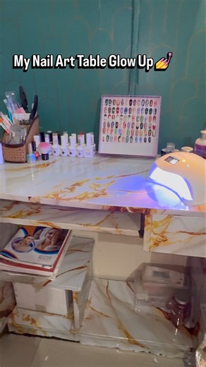 Table Makeover Using Wallpaper | Home Decor DIY⚡️🔥#diyhomedecor #diyideas #aesthetic #viralshorts