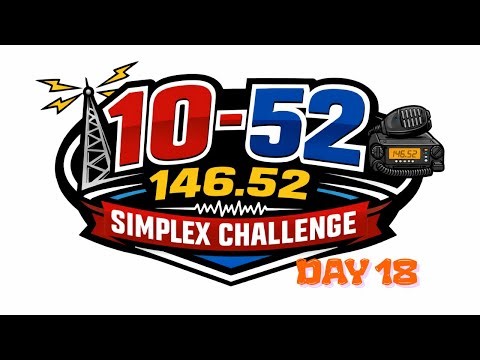 Day 18 of 52 – Calling CQ on 146.52 10-Minute Simplex Challenge