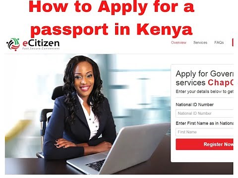 How to apply for a Kenyan passport on Ecitizen DIY Step by step Guide Tutorial