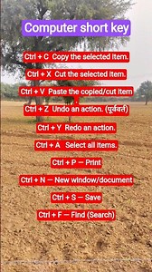 computer short key for ICT
