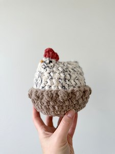 BUNDLE - Mabel Chicken™ and Nest CROCHET PATTERN - Etsy