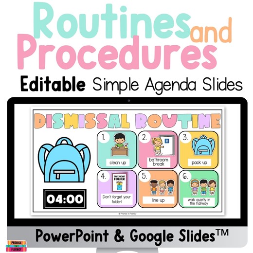 Kindergarten Morning Meeting Slides: Visual Schedule, Daily Agenda (google Slides & Powerpoint Template) - Etsy