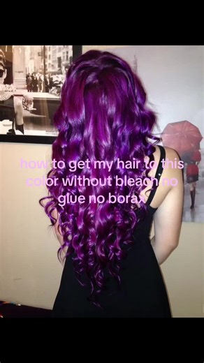 How to Achieve Purple Hair Without Bleach