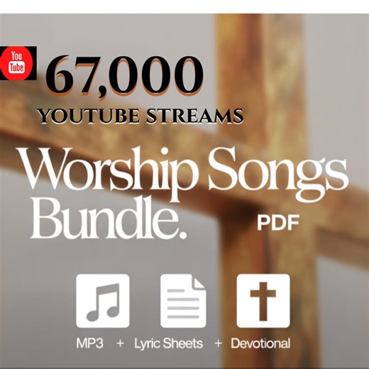 Christian Worship Songs Bundle: MP3 Audio With Lyric Sheets & Devotional (digital Download) - Etsy
