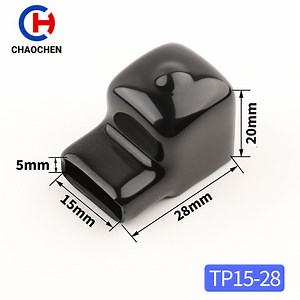 [Hot Item] LiFePO4 Car Lithium Battery Terminal Bus Bar Insulation Rubber End Cap Cell Link Connection Busbar Terminal Cover for Protection Width 15mm Tp15-28