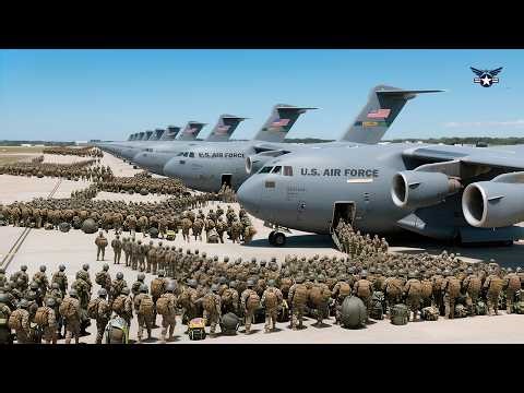 Venezuela HIGH ALERT ! 5.000 US Elite Troops Arrive in Puerto Rico, Caribbean