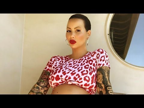 Amber Rose Show Off Her Huge Size In New Vacation Photos