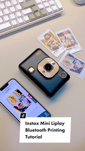 Instax Mini Liplay Bluetooth Printing Tutorial