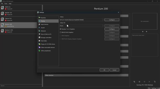 86box5.0正式版虚拟机新特性在win98运行老游戏
