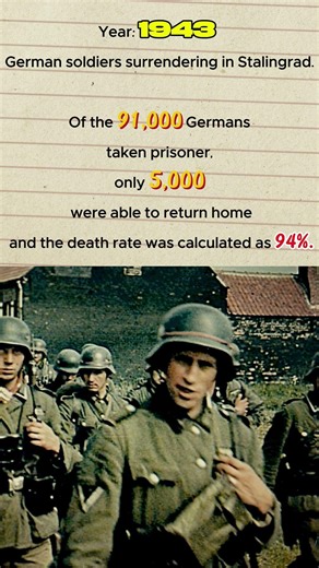 Why So Few Survived Stalingrad? ❄️ #History