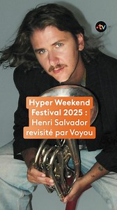 67K views · 113 reactions |  Cette année, le chanteur et trompettiste Voyou revient à l’Hyper Weekend Festival de Radio France en maître d'œuvre d’une création originale qui célèbre l’immense répertoire d’Henri Salvador. L'intégralité du concert est disponible sur France tv ➡️ bit.ly/40RhCnq France Inter ✨ | France tv culture | Facebook
